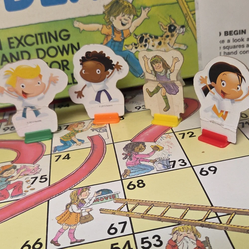 Vintage 1979 Chutes and‎ Ladders Milton Bradley #4555